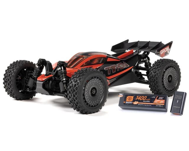 Arrma Typhon Grom 223S BLX 1/14 Brushless RTR 4WD Buggy w/SLT2 2.4GHz Radio, DSC, Battery & Ch