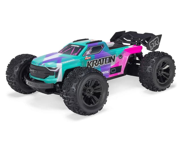 Arrma Mini Kraton 3S BLX 4X4 1/16 RTR Brushless Speed Monster Truck w/2.4GHz Radio, 3S L