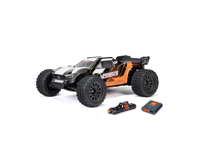 Arrma Vorteks 2WD MEGA 550 RTR Brushed 1/10 Off-Road Stadium Truck w/SLT2 2.4GHz Radio, Bat