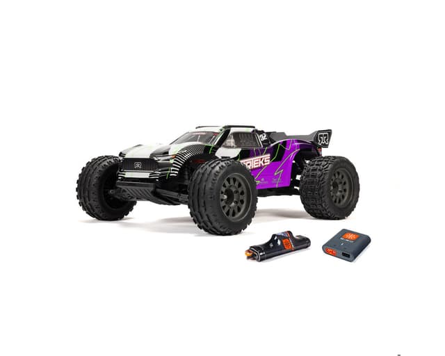 Arrma Vorteks 2WD MEGA 550 RTR Brushed 1/10 Off-Road Stadium Truck w/SLT2 2.4GHz Radio, Bat