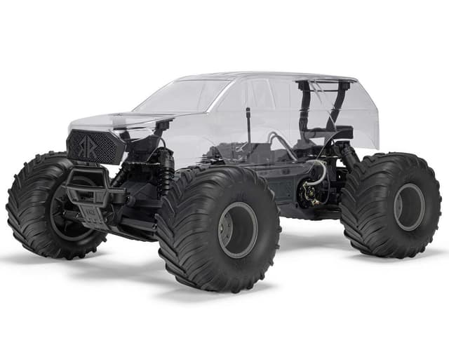 Arrma Gorgon 4x2 MEGA 550 Brushed 1/10 Monster Truck Ready-To-Assemble Kit w/SLT2 2.4GHz Rad