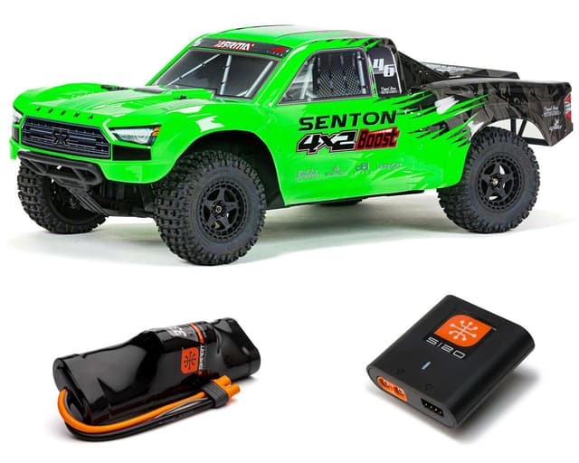 Arrma Senton 4X2 BOOST 1/10 Electric RTR Short Course Truck w/SLT2 2.4GHz Radio, Battery & C