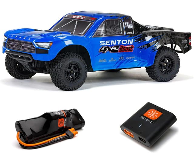 Arrma Senton 4X2 BOOST 1/10 Electric RTR Short Course Truck w/SLT2 2.4GHz Radio, Battery & Ch