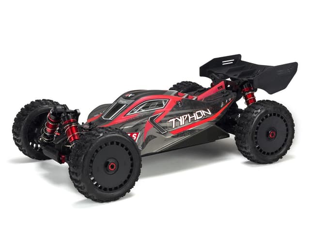 Arrma Typhon 6S BLX Brushless RTR 1/8 4WD Buggy (Red/Black) w/SLT3 2.4GHz Radio