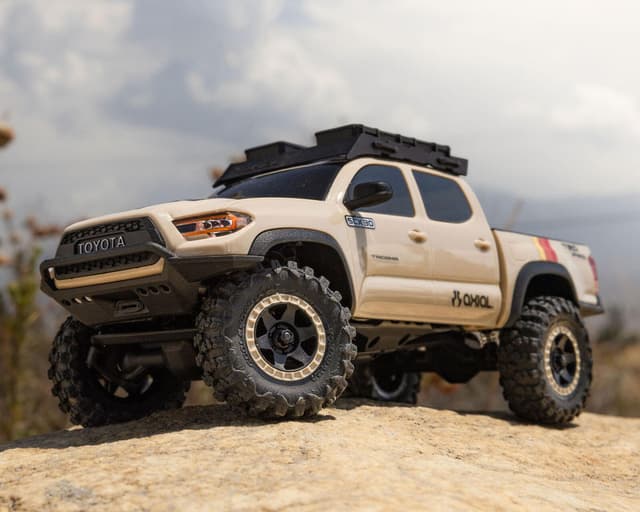 Axial SCX30 Toyota Tacoma TRD Pro 1/30 4WD RTR Scale Mini Crawler w/2.4GHz Radio, Batte