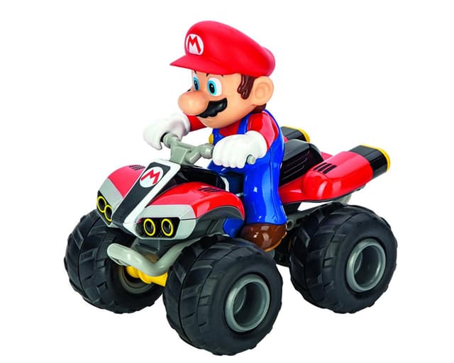 Carrera Nintendo(R) Mario Kart(TM) 1/20 Mini Mario RTR Quad w/2.4GHz Radio, Battery & Charger
