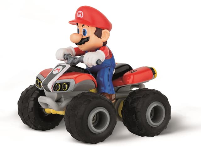 Carrera Nintendo(R) Mario Kart(TM) 1/40 Micro Mario RTR Quad w/2.4GHz Radio, Battery & Charger