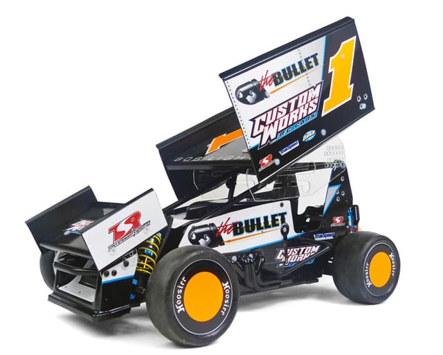 Custom Works Bullet 1/10 Electric Sprint Car Dirt Oval Kit