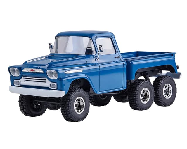 FMS Chevy Apache 1/18 Scale RTR RC 6x6 Mini Crawler w/2.4Ghz Radio