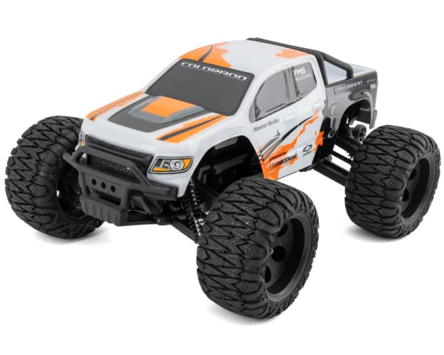 FMS FMT24 Chevrolet Colorado 1/24 RTR Brushed 4x4 Monster Truck w/2.4GHz Radio, 7.4V Battery