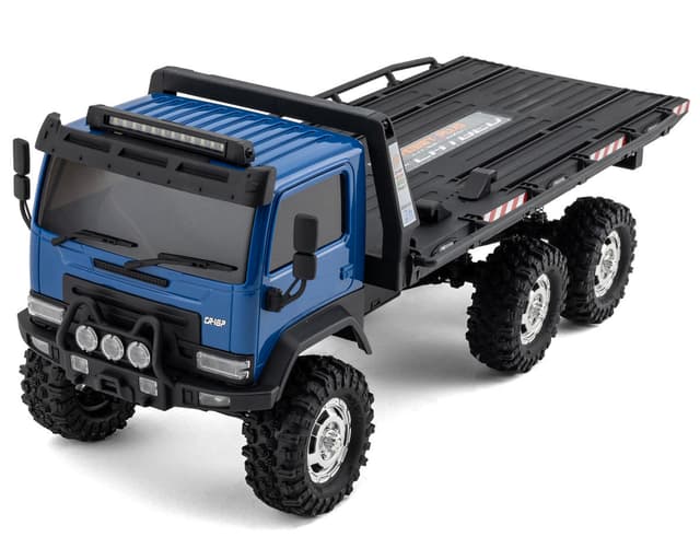 Hobbyplus CR18P Arktos 6X6 RTR 1/18 Brushed Micro Rock Crawler Flatbed Hauler w/2.4GHz Radio,