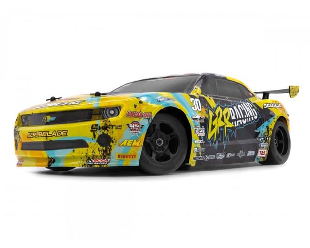 HPI E10 Michele Abbate TA2 Camaro RTR 1/10 Electric 4WD On-Road Touring Car w/2.4GHz Transmitter, Ba