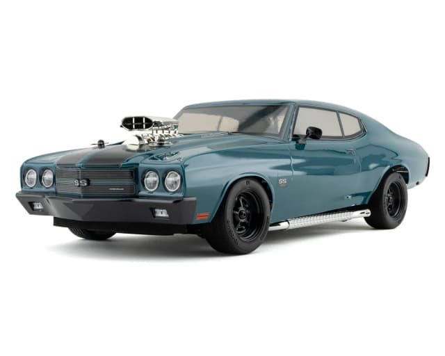 Kyosho Fazer Mk2 1970 Chevelle 1/10 Electric Brushless ReadySet (Dark Blue) w/Syncro KT-231P