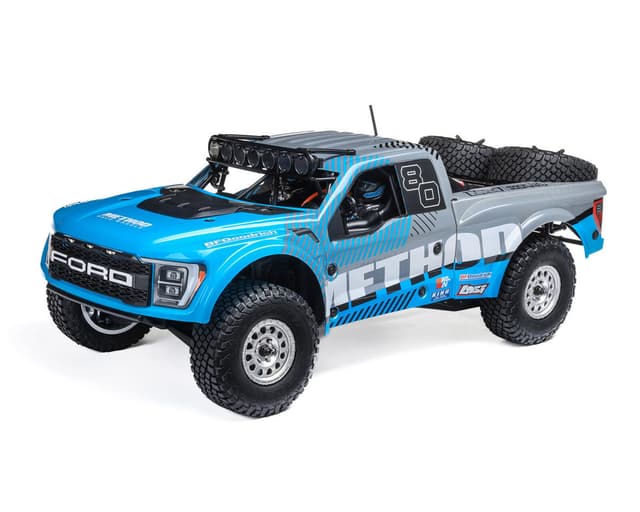 Losi Baja Rey 2.0 Ford F-150 Raptor 1/10 RTR 4WD Brushless Desert Truck w/2.4GHz Radio, AVC