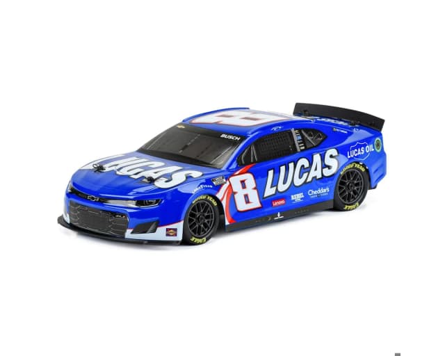 Losi 1/12 NASCAR AWD RTR Race Car w/Kyle Busch #8 Lucas 2024 Chevy Camaro Body & 2.4GHz Radio