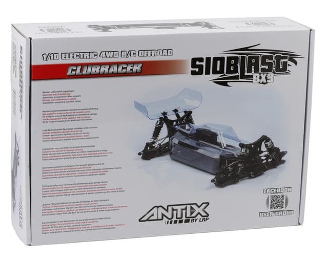 LRP ANTIX S10 Blast BX3 Clubracer 1/10 4WD Buggy Kit
