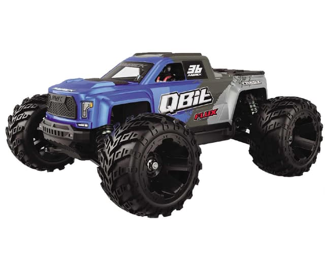 Maverick QBit MT Flux 1/16 4WD RTR Brushless Monster Truck w/2.4GHz Radio, Battery & Charger