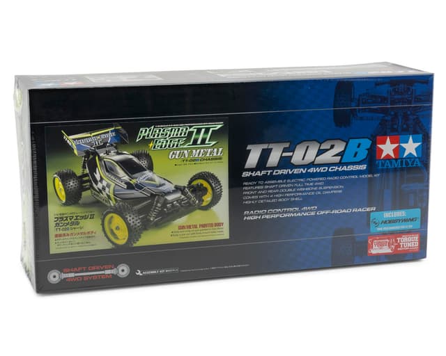 Tamiya Plasma Edge II Gun Metal 4WD Electric Buggy Kit (TT-02B)
