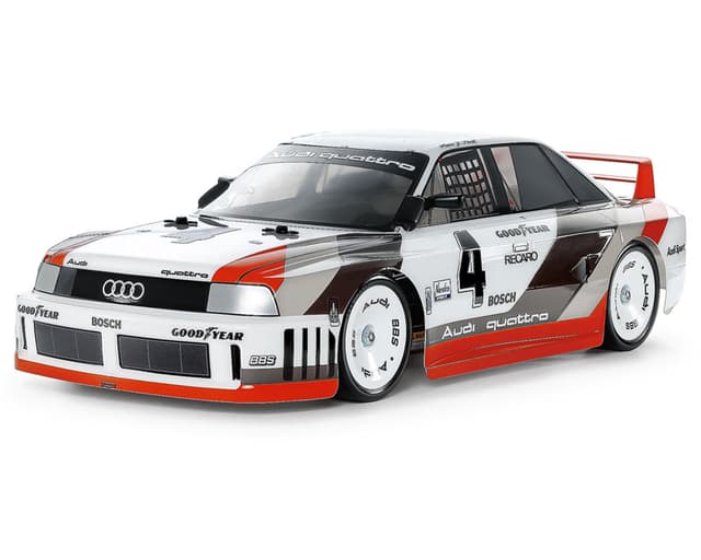 Tamiya TT-02 Audi 90 Quattro Racing 1/10 4WD Electric Touring Car Kit w/Pre-Painted Body