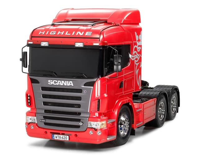 Tamiya 1/14 Scania R620 Highline 6x4 Electric Semi-Truck Kit