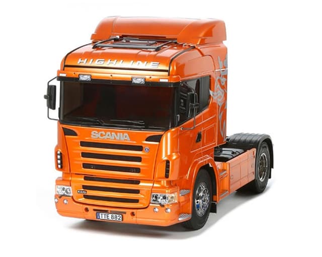 Tamiya 1/14 Scania R470 Highline Semi Orange Edition (Kit)