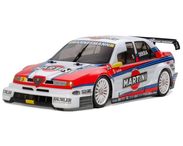 Tamiya Alfa Romeo 155 V6 TI Martini 1/10 4WD Electric Touring Car Kit