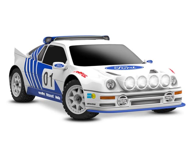 Traxxas Mini Rally Ford RS200 4x4 VXL Brushless 1/16 RTR AWD Rally Car w/TQi 2.4GHz Radio, B
