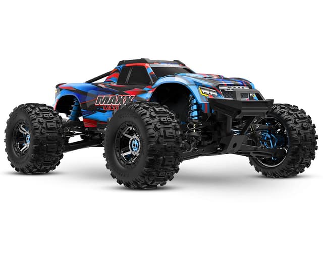 Traxxas Maxx(R) Ultimate 1/10 4WD Brushless RTR Monster Truck (Blue) w/TQi(TM) 2.4GHz Radio & TSM