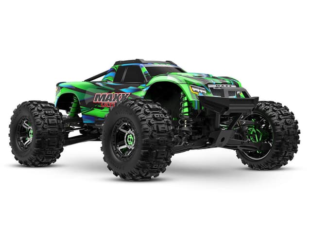 Traxxas Maxx(R) Ultimate 1/10 4WD Brushless RTR Monster Truck (Green) w/TQi(TM) 2.4GHz Radio & TSM